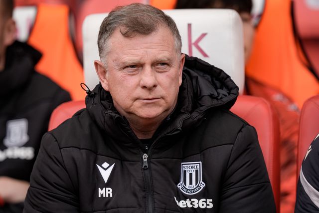 Mark Robins manager of Stoke City during the Sky Bet Championship match Stoke City vs Sheffield Wednesday at Bet365 Stadium, Stoke On Trent, United Kingdom on 03 April 2026

(Photo by Maynard Manyowa/News Images)