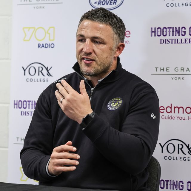 Sam Burgess head coach of Warrington Wolves speaks in the post match press conference during the Betfred Super League Round 4 match York Knights vs Warrington Wolves at LNER Community Stadium, York, United Kingdom on 06 March 2026

(Photo by Mark Cosgrove/News Images)