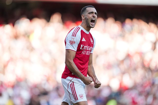 Mikel Merino of Arsenal during the Pre-season friendly match Arsenal vs Athletic Bilbao at Emirates Stadium, London, United Kingdom, 9th August 2025

(Photo by Harvey Murphy/News Images)