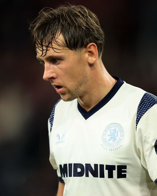 Callum Brittain of Middlesbrough during the Sky Bet Championship match Burnley vs Middlesbrough at Turf Moor, Burnley, United Kingdom on 02 September 2026

(Photo by Jorge Horsted/News Images)