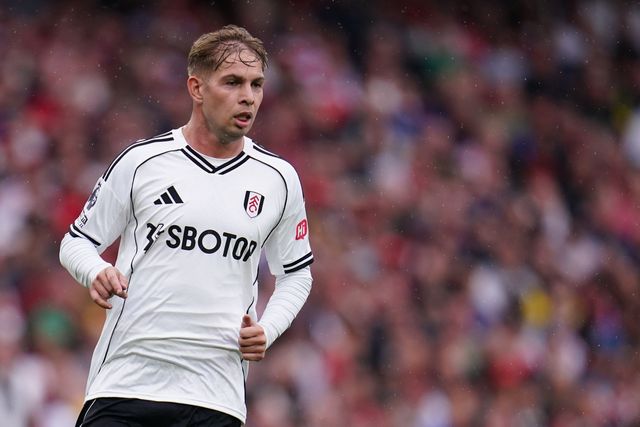 Emile Smith Rowe of Fulham during the Premier League match Arsenal vs Fulham at Emirates, London, United Kingdom on 02 May 2026

(Photo by Harvey Murphy/News Images)