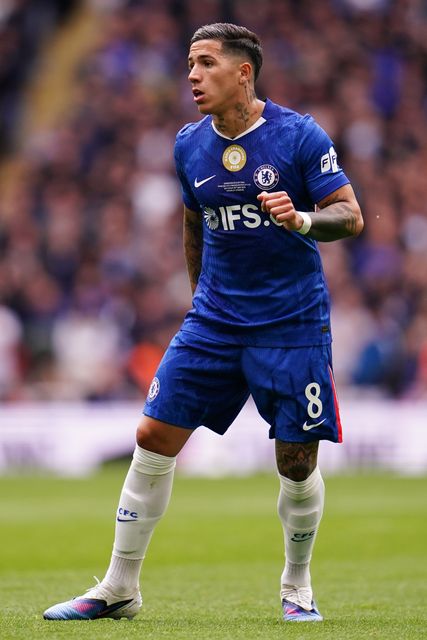 Enzo Fernandez of Chelsea during the Emirates FA Cup Final match Chelsea vs Manchester City at Wembley Stadium, London, United Kingdom on 16 May 2026

(Photo by Harvey Murphy/News Images)