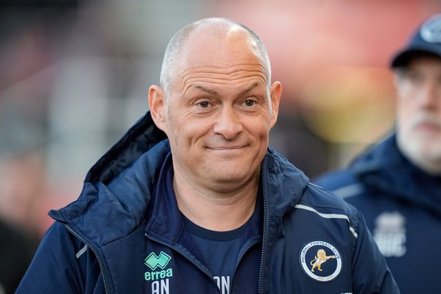 Alex Neil manager of Millwall walks out prior to kick off during the Sky Bet Championship match Stoke City vs Millwall at Bet365 Stadium, Stoke On Trent, United Kingdom on 21 April 2026

(Photo by Maynard Manyowa/News Images)