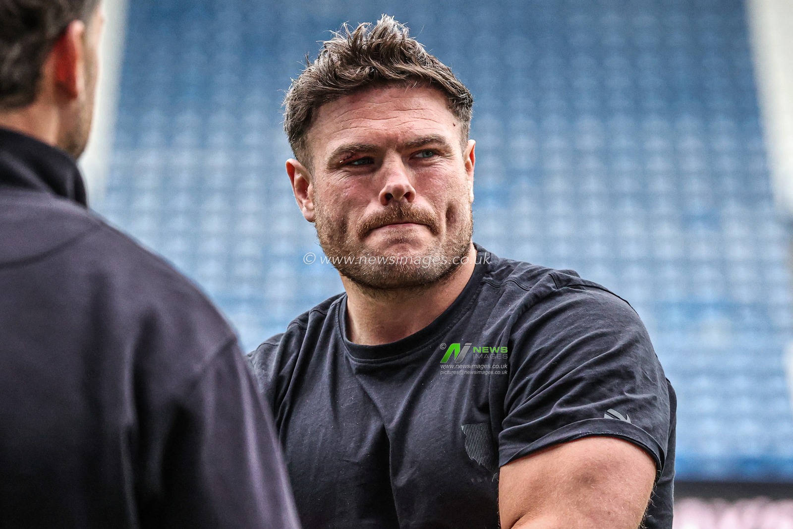 Joe Philbin of Warrington Wolves arrives during the Betfred Super League round 10 match Huddersfield Giants vs Warrington Wolves at Accu Stadium, Huddersfield, United Kingdom on 02 May 2026

(Photo by Alfie Cosgrove/News Images)
