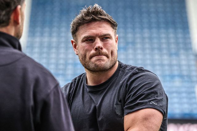 Joe Philbin of Warrington Wolves arrives during the Betfred Super League round 10 match Huddersfield Giants vs Warrington Wolves at Accu Stadium, Huddersfield, United Kingdom on 02 May 2026

(Photo by Alfie Cosgrove/News Images)
