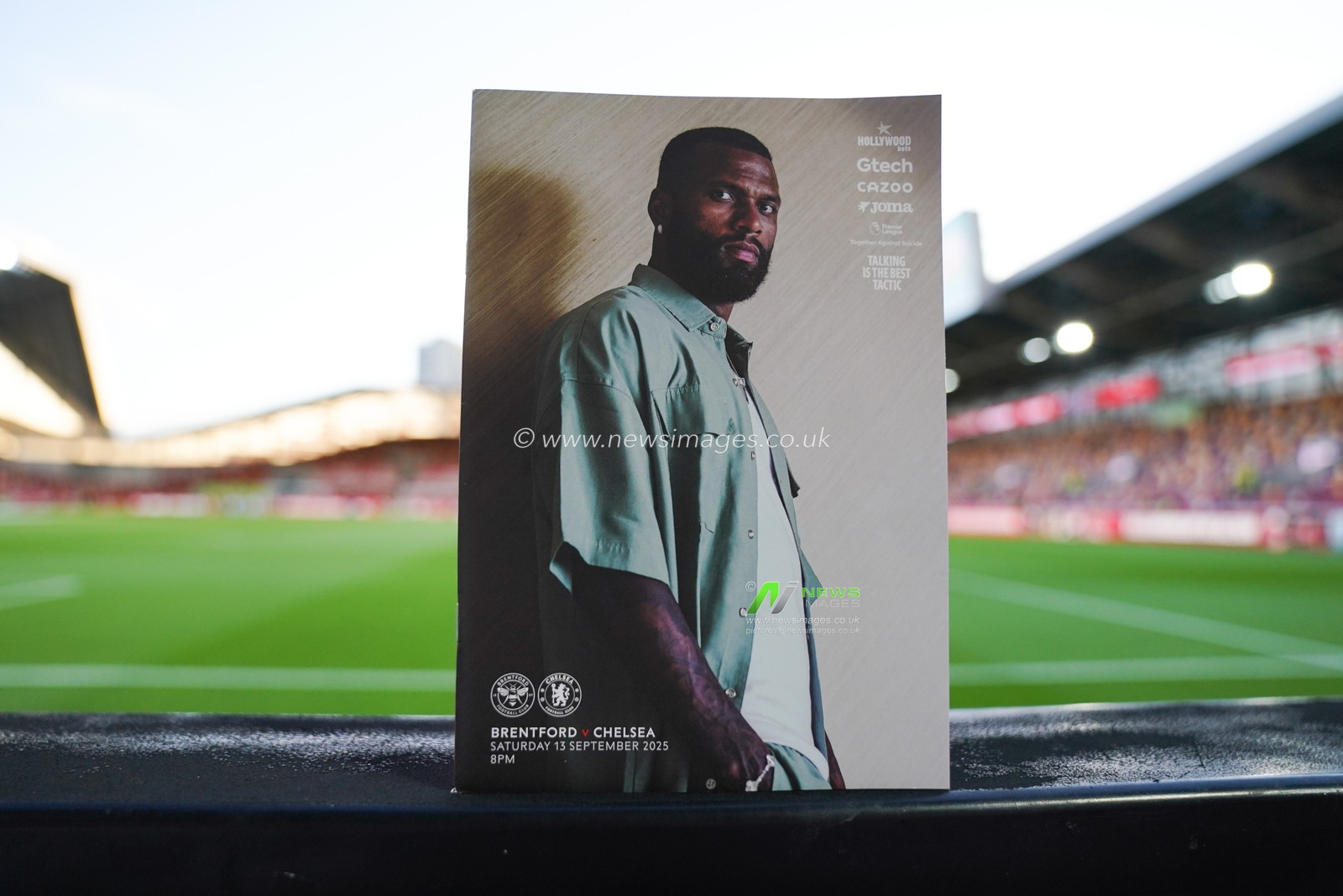View of the matchday programme ahead of the Premier League match Brentford vs Chelsea at The Gtech Community Stadium, London, United Kingdom, 13th September 2025

(Photo by Harvey Murphy/News Images)