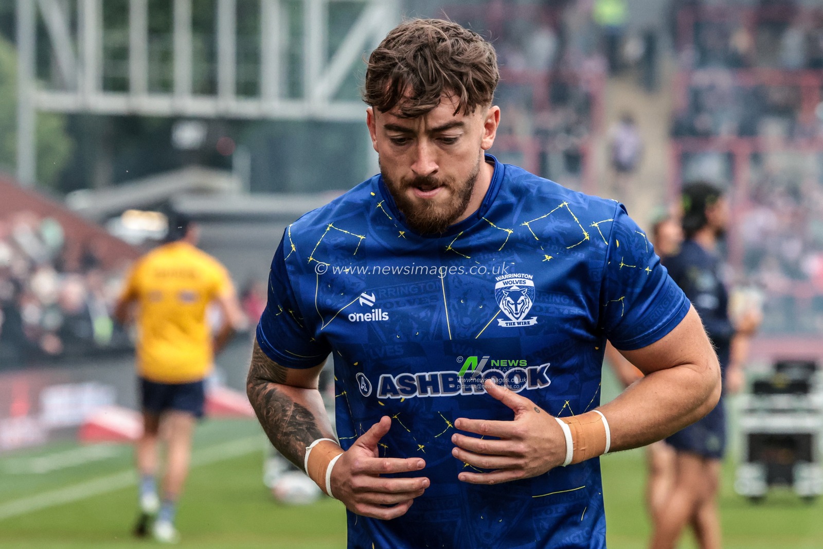 Betfred Super League round 20 Leigh Leopards v Warrington Wolves