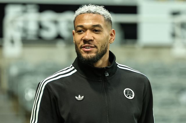 Joelinton of Newcastle Untied arrives during the Carabao Cup Semi-finals First Leg Newcastle United vs Manchester City at St. James's Park, Newcastle, United Kingdom, 13th January 2026

(Photo by Mark Cosgrove/News Images)