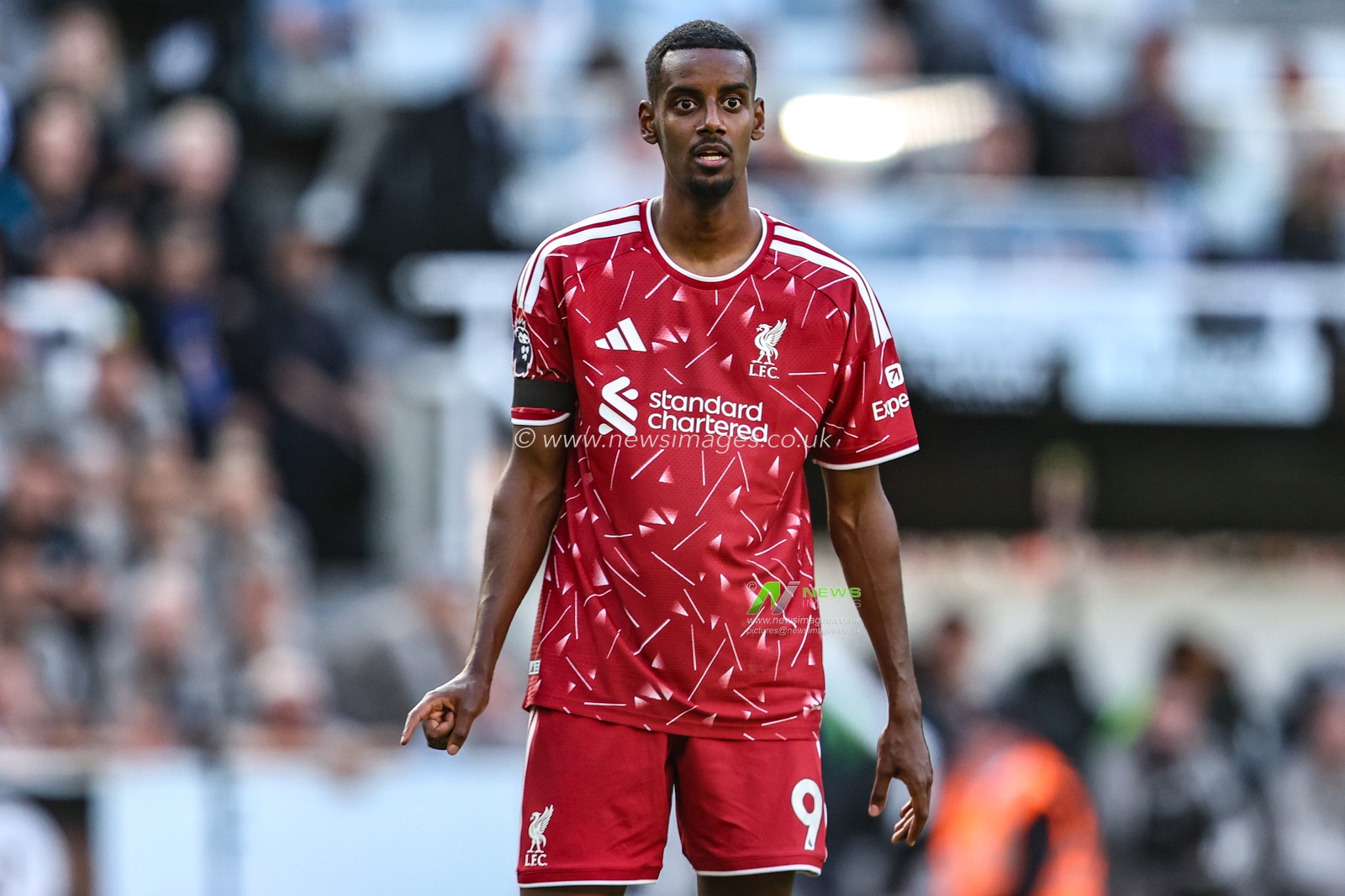 Alexander Isak of Liverpool during the Premier League match Newcastle Untied vs Liverpool at St. James's Park, Newcastle, United Kingdom on 23 August 2026

(Photo by Alfie Cosgrove/News Images)
