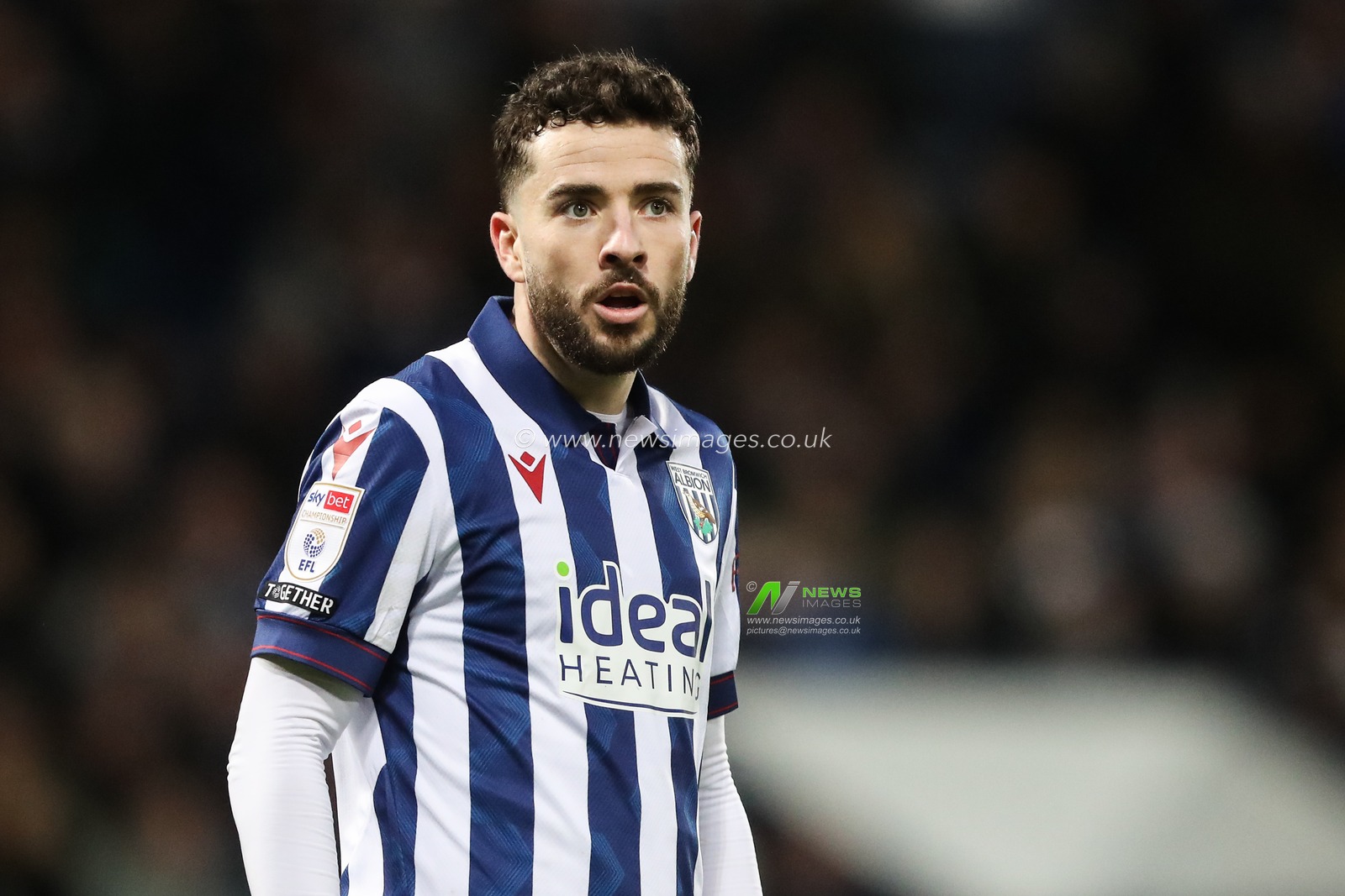 Mikey Johnston of West Bromwich Albion during the Sky Bet Championship match West Bromwich Albion vs Preston North End at The Hawthorns, West Bromwich, United Kingdom, 1st January 2025

(Photo by Gareth Evans/News Images)
