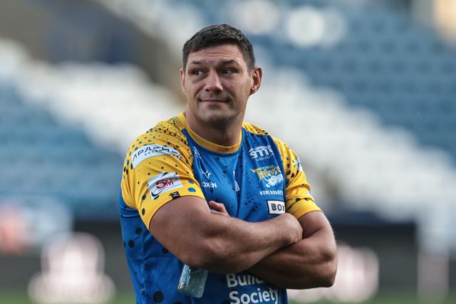 Ryan Hall of Leeds Rhinos arrives during the Betfred Super League Round 25 match Huddersfield Giants vs Leeds Rhinos at Accu Stadium, Huddersfield, United Kingdom, 4th September 2025

(Photo by Mark Cosgrove/News Images)