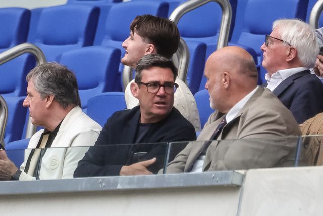 Andrew Burnham Member of Parliament for Makerfield and member of the Labour Party is in attendance during the Betfred Super League Magic Weekend match Leigh Leopards vs Warrington Wolves at Hill Dickinson Stadium, Liverpool, United Kingdom on 04 July 2026

(Photo by Mark Cosgrove/News Images)