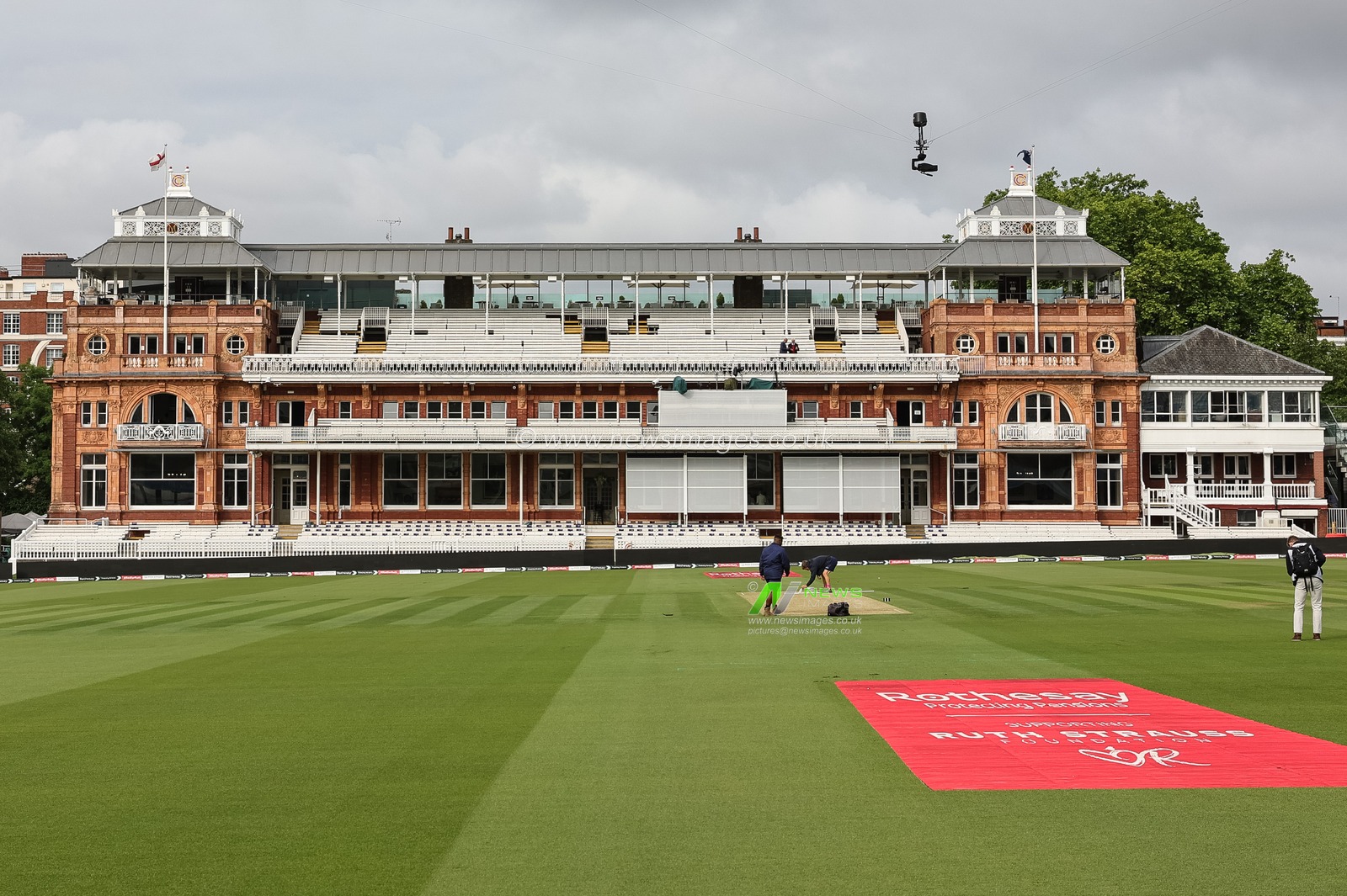A general view of The Lord's Pavilion during the 1st Rothesay Test Match Day 2 match England vs New Zealand at Lords, London, United Kingdom on 05 June 2026

(Photo by Mark Cosgrove/News Images)