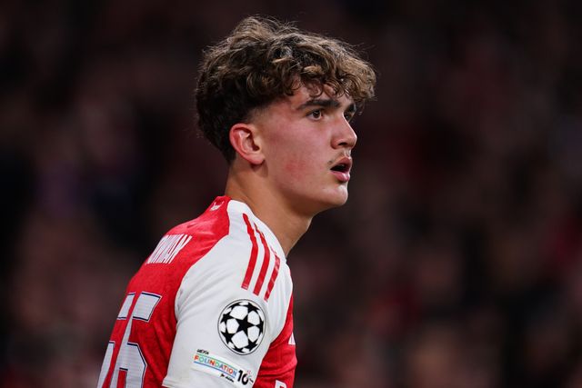 Max Dowman of Arsenal during the UEFA Champions League Quarter Finals match Arsenal vs Sporting CP at Arsenal stadium, London, United Kingdom on 15 April 2026

(Photo by Harvey Murphy/News Images)