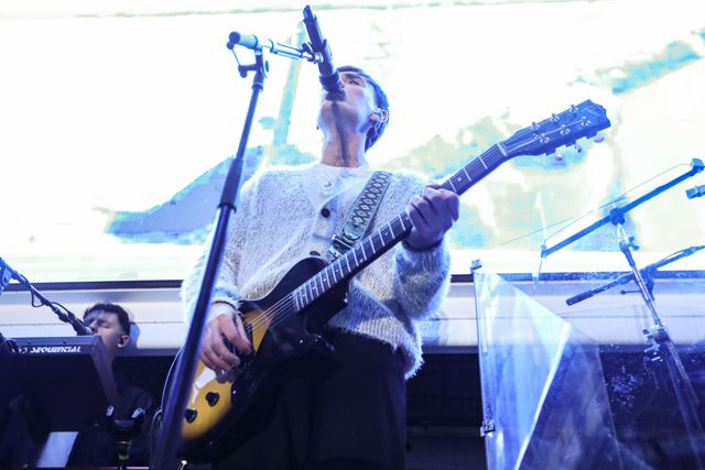 The K’s live performance during the Betfred Super League Round 1 match Warrington Wolves vs St Helens at The Halliwell Jones Stadium, Warrington, United Kingdom on 13 February 2026

(Photo by Jorge Horsted/News Images)