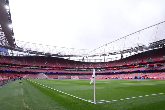 General view of the arsenal stadium ahead of the UEFA Champions League Quarter Finals match Arsenal vs Sporting CP at Arsenal stadium, London, United Kingdom on 15 April 2026

(Photo by Harvey Murphy/News Images)