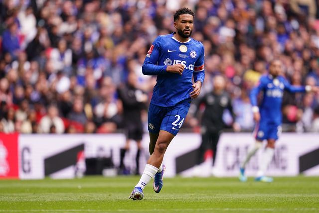 Reece James of Chelsea during the Emirates FA Cup Final match Chelsea vs Manchester City at Wembley Stadium, London, United Kingdom on 16 May 2026

(Photo by Harvey Murphy/News Images)