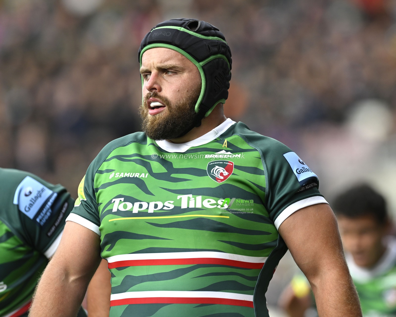 Nicky SMITH of Leicester Tigers during the Gallagher Premiership match Leicester Tigers vs Bath Rugby at Welford Road, Leicester, United Kingdom, 29th September 2024

(Photo by Mark Dunn/News Images)