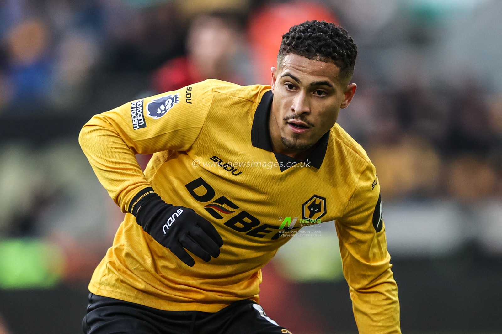 Joao Gomes of Wolverhampton Wanderers during the Premier League match Wolverhampton Wanderers vs Bournemouth at Molineux, Wolverhampton, United Kingdom, 31st January 2026

(Photo by Alfie Cosgrove/News Images)