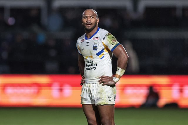 Maika Sivo of Leeds Rhinos during the Betfred Challenge Cup round 4 match Wakefield Trinity vs Leeds Rhinos at DIY Kitchens Stadium, Wakefield, United Kingdom on 13 March 2026

(Photo by Mark Cosgrove/News Images)
