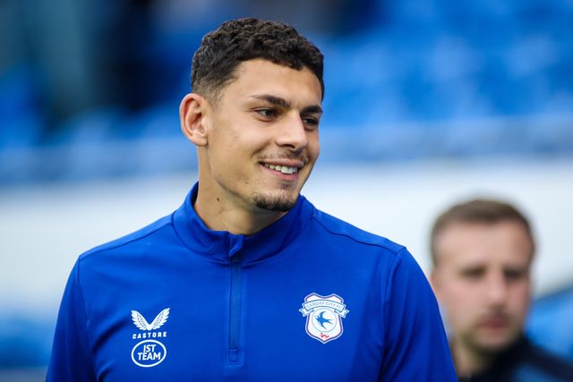 Yousef Salech of Cardiff City during the Carabao Cup round 2 match Cardiff City vs Norwich City at Cardiff City Stadium, Cardiff, United Kingdom on 25 August 2026

(Photo by Andrew Lewis/News Images)