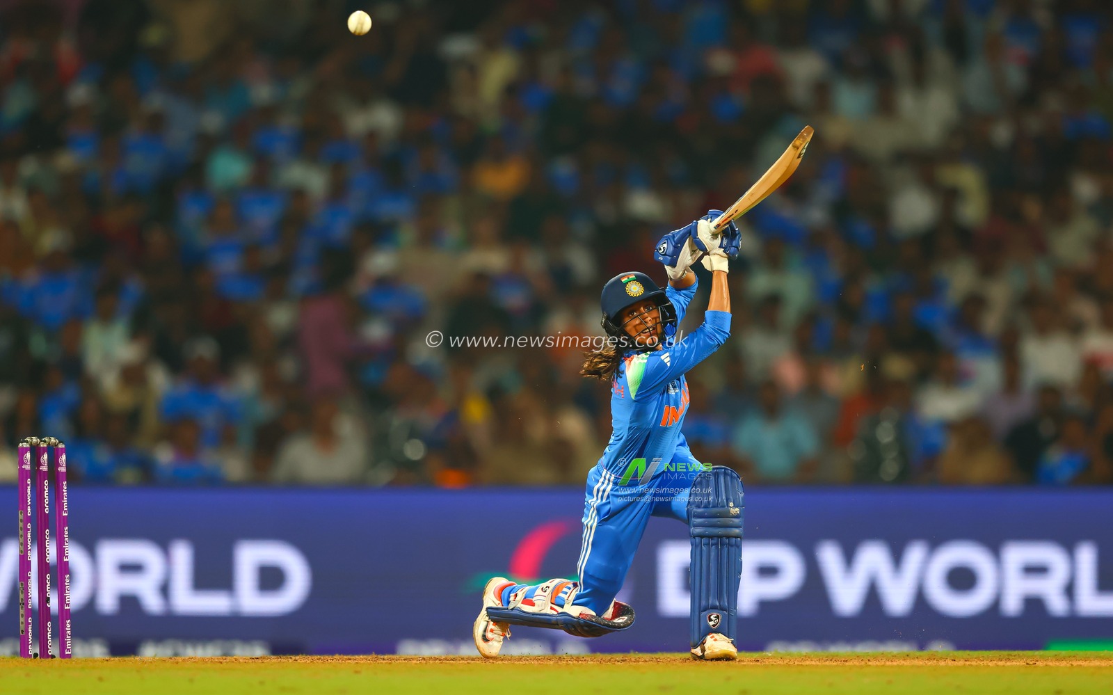 Jemimah Rodrigues of India during the ICC Women's ODI Cricket World Cup Semi Final match India vs Australia at Dr. D.Y. Patil Sports Academy, Navi Mumbai, India, 30th October 2025

(Photo by Shubhajit Roy Karmakar/News Images)