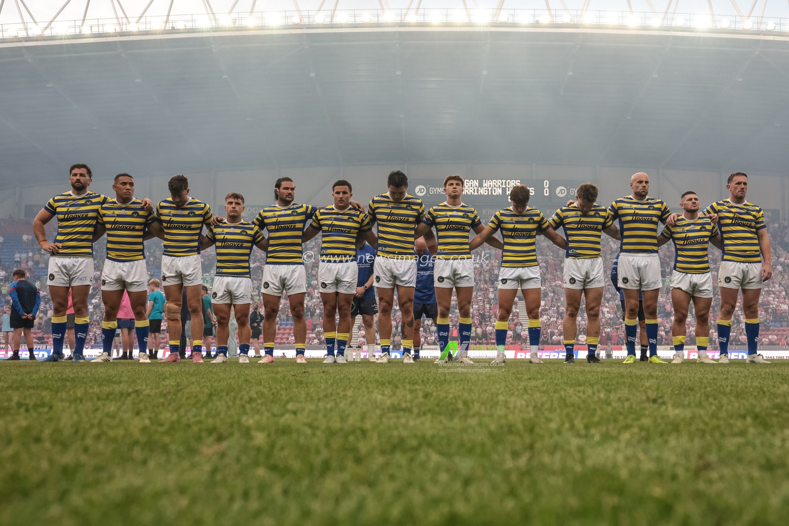 Betfred Super League round 18 Wigan Warriors v Warrington Wolves