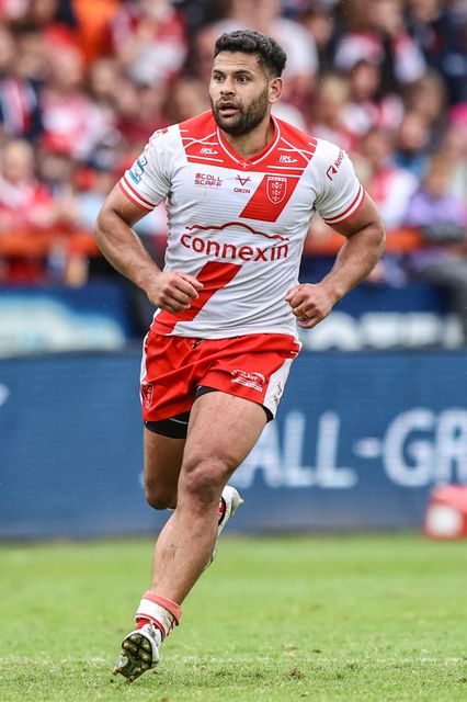 Rhyse Martin of Hull KR during the Betfred Super League round 17 match Hull KR vs Leeds Rhinos at Sewell Group Craven Park, Kingston upon Hull, United Kingdom, 6th July 2025

(Photo by Alfie Cosgrove/News Images)