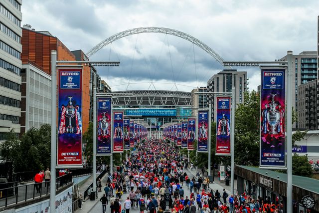 Betfred Challenge Cup Final Warrington Wolves v Hull KR
