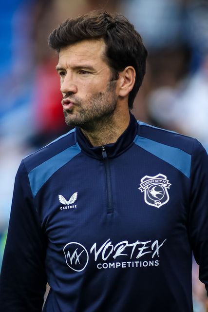 Cardiff City Head Coach Brian Barry-Murphy during the Carabao Cup round 2 match Cardiff City vs Norwich City at Cardiff City Stadium, Cardiff, United Kingdom on 25 August 2026

(Photo by Andrew Lewis/News Images)