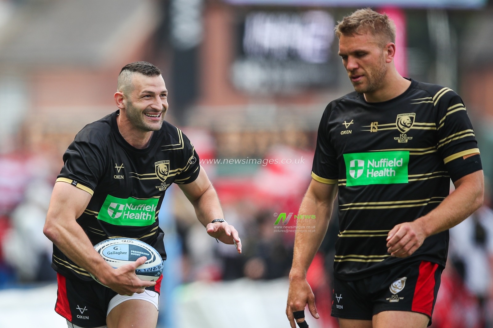 Jonny May of Gloucester Rugby during the pre-game warm up ahead of the Gallagher Premiership match Gloucester Rugby vs Newcastle Falcons at Kingsholm Stadium , Gloucester, United Kingdom, 18th May 2024

(Photo by Gareth Evans/News Images)