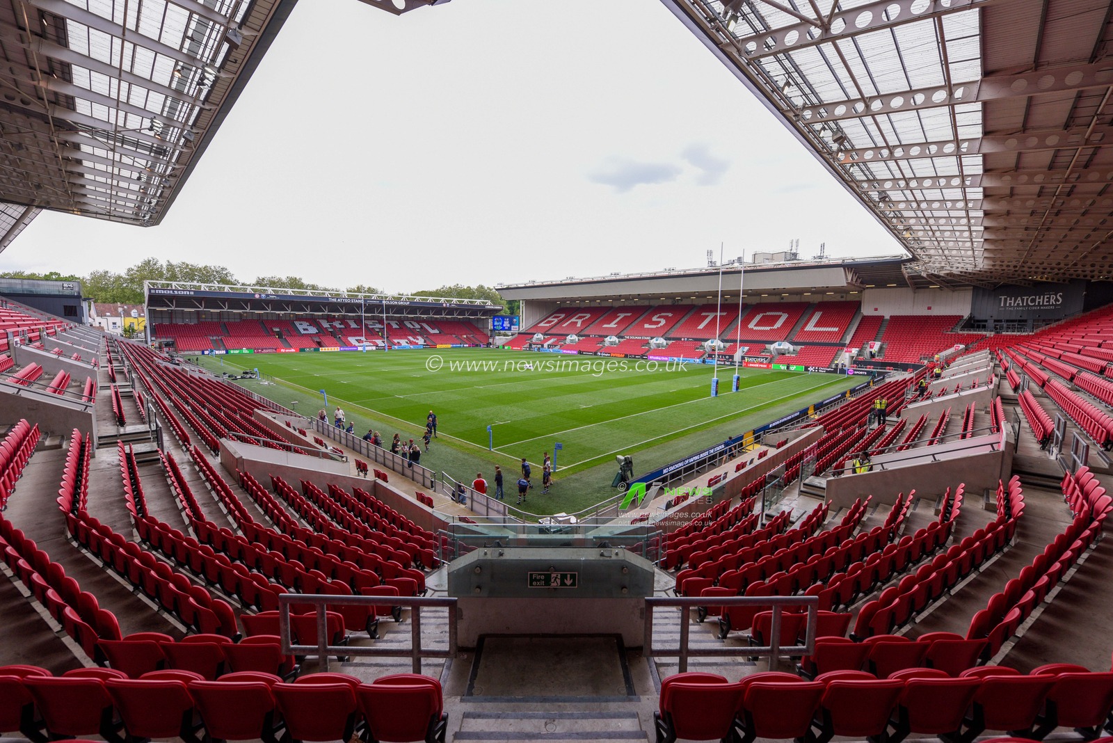 Ashton Gate Stadium during the Gallagher PREM match Bristol Bears vs Saracens at Ashton Gate, Bristol, United Kingdom on 09 May 2026

(Photo by Alex Williamson/News Images)