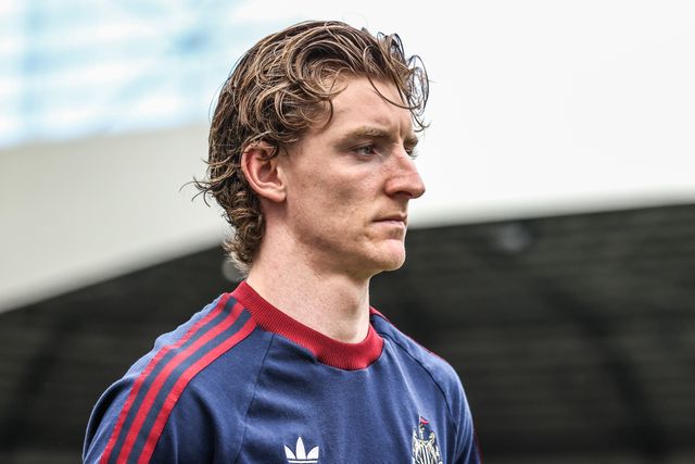 Anthony Gordon of Newcastle United arrives during the Premier League match Newcastle Untied vs West Ham United at St. James's Park, Newcastle, United Kingdom on 17 May 2026

(Photo by Alfie Cosgrove/News Images)