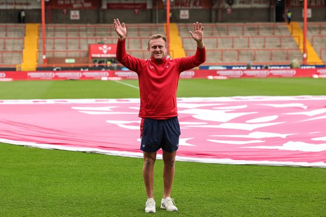 Jez Litten of Hull KR arrives during the Betfred Super League round 12 match Hull KR vs Wigan Warriors at Sewell Group Craven Park, Hull, United Kingdom on 21 May 2026

(Photo by Mark Cosgrove/News Images)