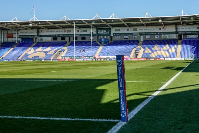 A general view of The Halliwell Jones Stadium during the Betfred Super League round 9 match Warrington Wolves vs Wigan Warriors at The Halliwell Jones Stadium, Warrington, United Kingdom on 24 April 2026

(Photo by Mark Cosgrove/News Images)