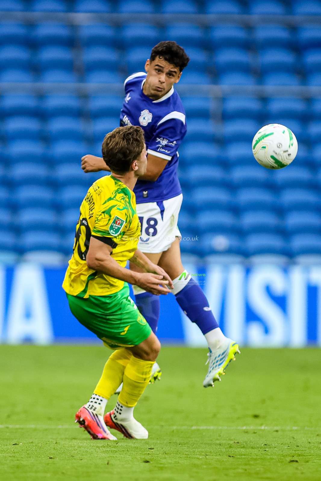 Carabao Cup round 2 Cardiff City v Norwich City