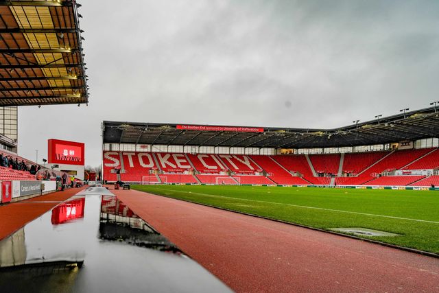 A general view of the pitch and stands during the Emirates FA Cup 4th Round  match Stoke City vs Fulham at Bet365 Stadium, Stoke On Trent, United Kingdom on 15 February 2026

(Photo by Maynard Manyowa/News Images)
