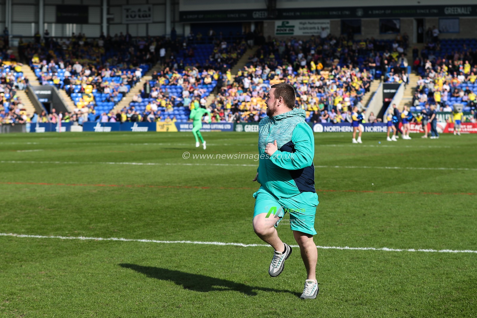 during the Betfred Super League Round 4 match Warrington Wolves vs Wakefield Trinity at Halliwell Jones Stadium, Warrington, United Kingdom, 9th March 2025

(Photo by Gareth Evans/News Images)