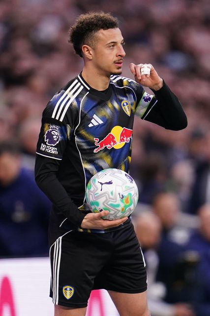 Ethan Ampadu of Leeds United during the Premier League match Tottenham Hotspur vs Leeds United at Tottenham Hotspur Stadium, London, United Kingdom on 11 May 2026

(Photo by Harvey Murphy/News Images)