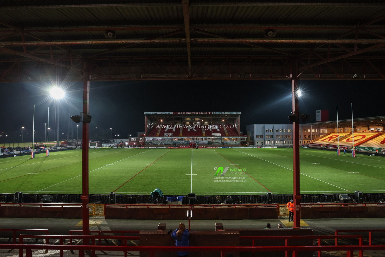 A general view of the Sewell Group Craven Park ahead of Betfred Super League Round 1 match Hull KR vs Castleford Tigers at Sewell Group Craven Park, Kingston upon Hull, United Kingdom, 14th February 2025

(Photo by Alfie Cosgrove/News Images)