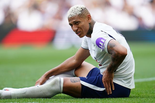 Richarlison of Tottenham Hotspur during the pre-season friendly match Tottenham Hotspur vs Hoffenheim at Tottenham Hotspur Stadium, London, United Kingdom on 15 August 2026

(Photo by Harvey Murphy/News Images)