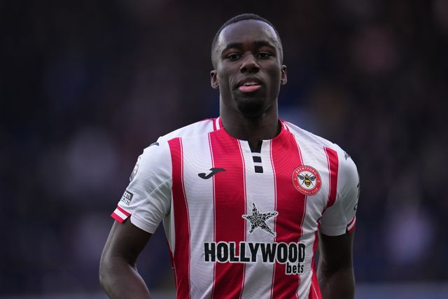 Michael Kayode of Brentford during the Premier League match Chelsea vs Brentford at Stamford Bridge, London, United Kingdom, 17th January 2026

(Photo by Harvey Murphy/News Images)