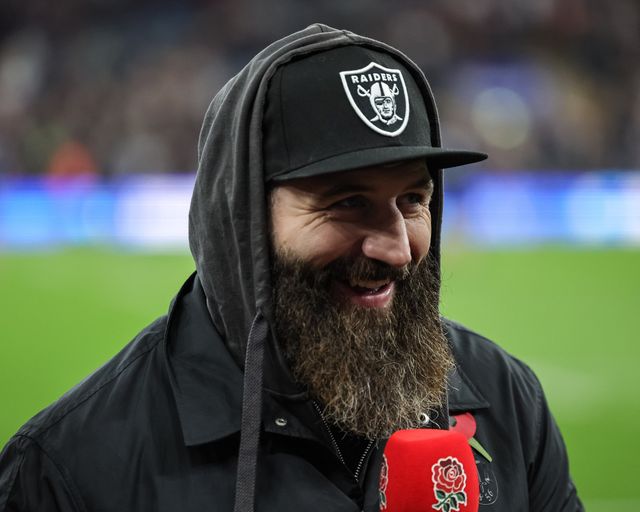 Former England rugby player Joe Marler during the Quilter Nations Series 2025 match England vs Fiji at Allianz Stadium, Twickenham, United Kingdom, 8th November 2025

(Photo by Mark Cosgrove/News Images)

*** GER AUT SUI OUT ***