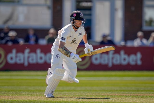 James Bracey during the County Championship Division Two Derbyshire vs Gloucestershire at The Central Co-Op County Ground, Derby, United Kingdom on 24 April 2026

(Photo by Maynard Manyowa/News Images)