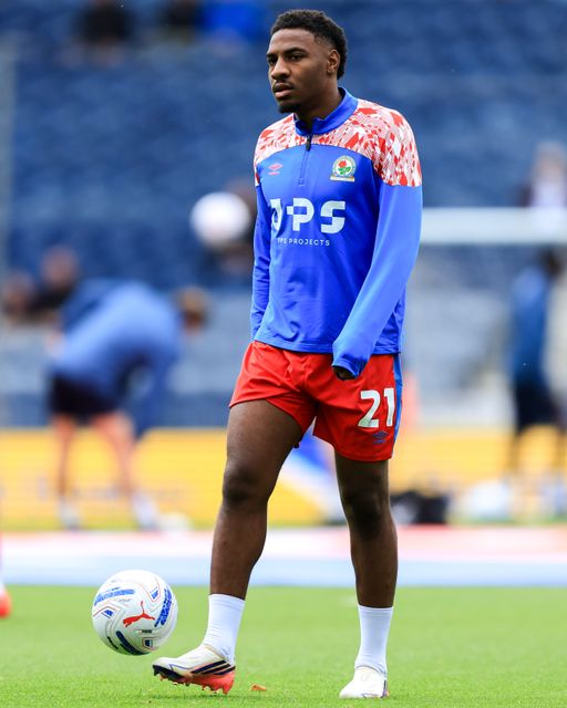Oladapo Afolayan of Blackburn Rovers warms up ahead of the Sky Bet Championship match Preston North End vs Blackburn Rovers at Deepdale, Preston, United Kingdom on 05 September 2026

(Photo by Jorge Horsted/News Images)