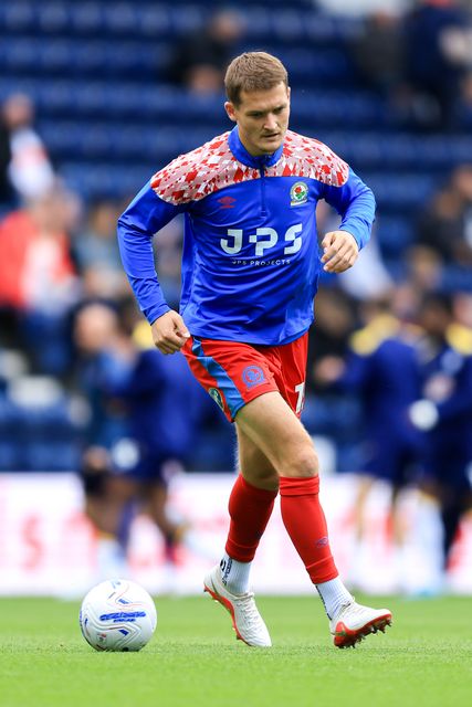 Sean McLoughlin of Blackburn Rovers warms up ahead of the Sky Bet Championship match Preston North End vs Blackburn Rovers at Deepdale, Preston, United Kingdom on 05 September 2026

(Photo by Jorge Horsted/News Images)