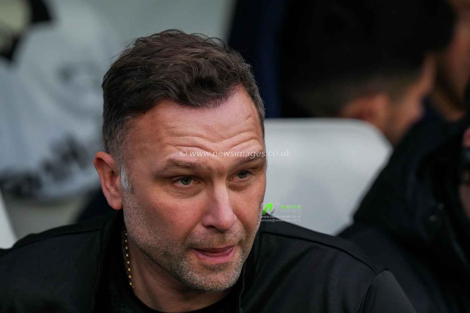 John Eustace manager of Derby County during the Sky Bet Championship match Derby County vs Middlesbrough at Pride Park Stadium, Derby, United Kingdom, 1st January 2026

(Photo by Maynard Manyowa/News Images)

*** GER AUT SUI OUT ***