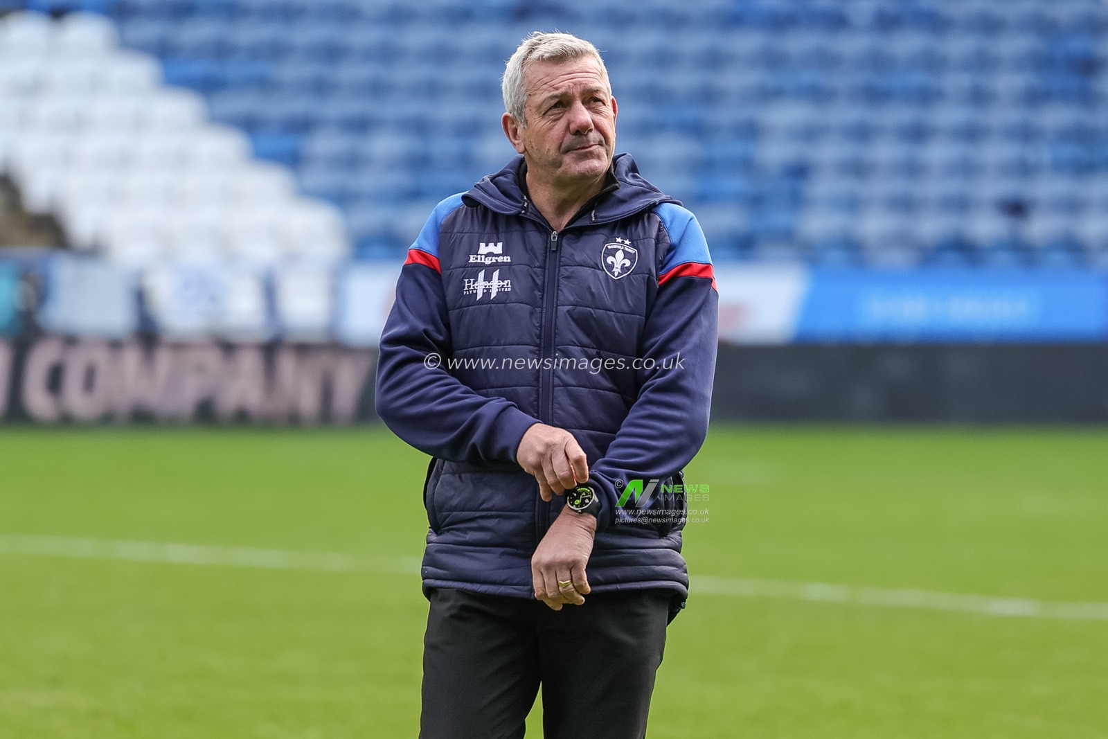 Daryl Powell head coach of Wakefield Trinity arrives during the Betfred Super League Round 2 match Huddersfield Giants vs Wakefield Trinity at Accu Stadium, Huddersfield, United Kingdom on 22 February 2026

(Photo by Mark Cosgrove/News Images)