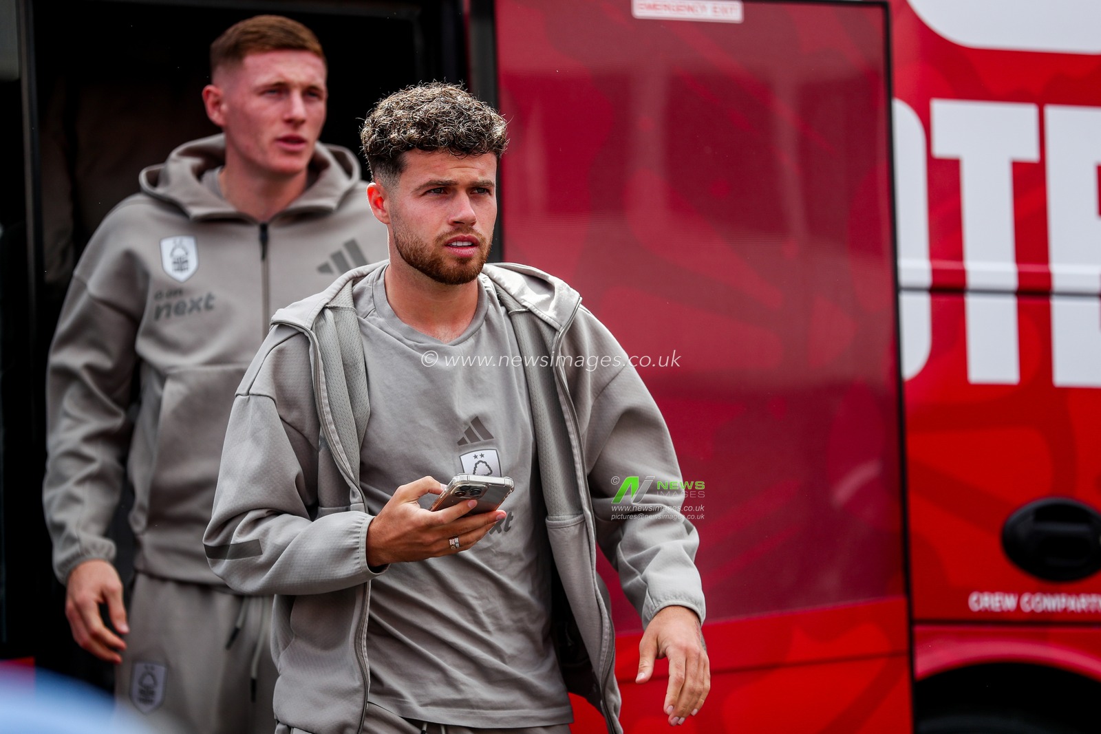 Neco Williams of Nottingham Forest arrives at City Ground prior to the Premier League match Nottingham Forest vs Chelsea at City Ground, Nottingham, United Kingdom, 25th May 2025

(Photo by Izzy Poles/News Images)
