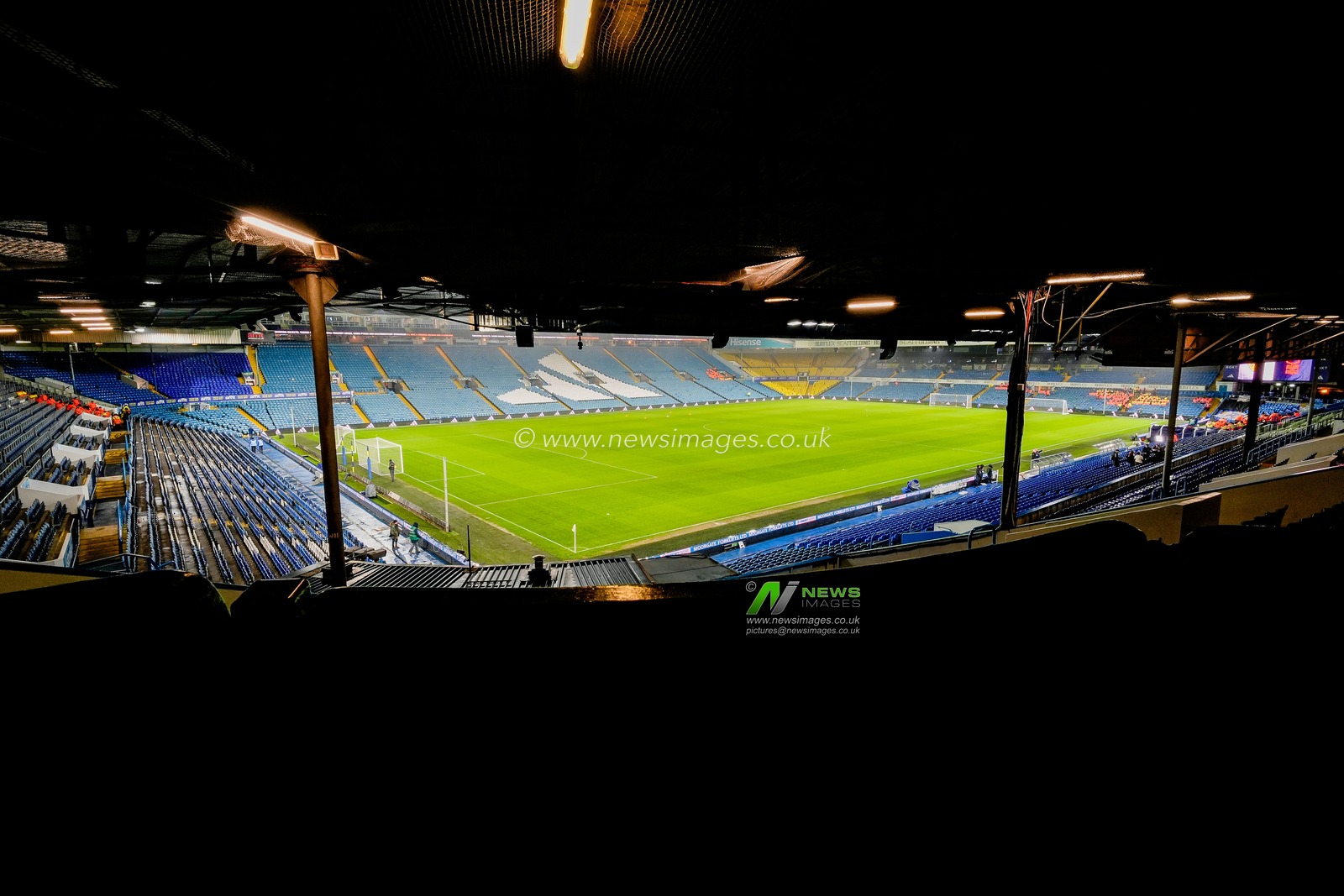A general view of the pitch and stands during the Premier League match Leeds United vs Nottingham Forest at Elland Road, Leeds, United Kingdom on 06 February 2026

(Photo by Maynard Manyowa/News Images)